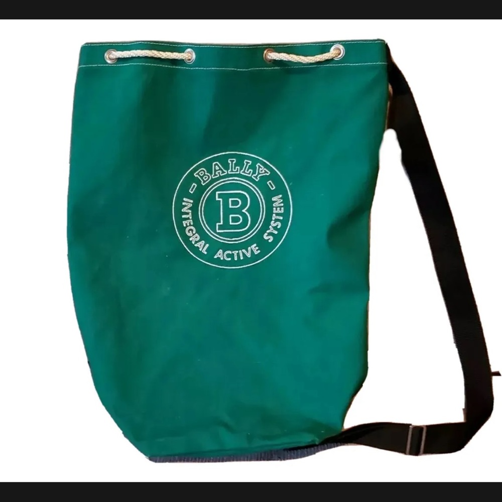 Bally fabric Gym Active Green unisex casual Bag